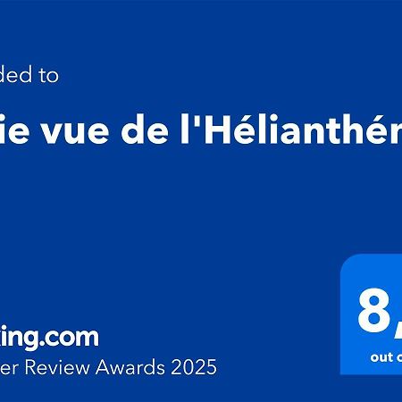 Апартаменты Jolie Vue De L'Heliantheme Ле-Деволюи Экстерьер фото
